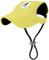 Pawaboo Hunde Baseballmütze, Basecap Verstellbar Sonnenschutz Hut Hundecap mit Ohrlöchern für Welpen Haustier, M, Gelb