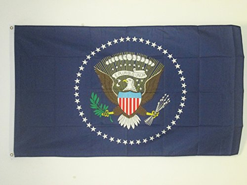 AZ FLAG - Drapeau USA Président - 90x60 cm - Drapeau Américain - Etats-Unis 100% Polyester Avec Oeillets Métalliques Intégrés - Pavillon 50 g