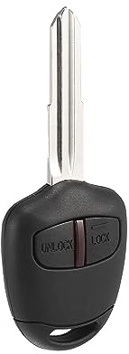 X AUTOHAUX 433MHz 2 Button Car Key Fob Remote for L200 | Replacement Keyless Entry Remote
