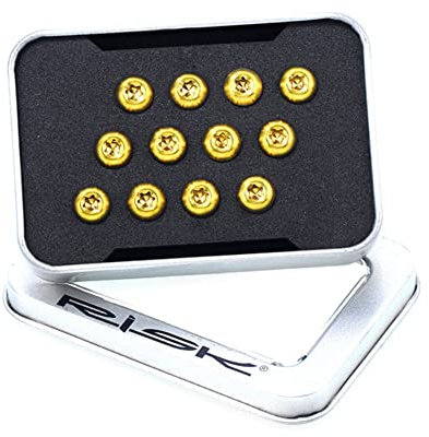 12 PCS Viti Per Disco Freno Bici Bullone Per Viti Freno Bici M5x10mm Viti In Lega Di Titanio Disco Freno Bici Bulloni Fissaggio Disco Freno Viti Rotore Per Disco Freno Bici,Viti Freni a Disco MTB