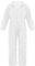 TTAO Kinder Arbeitsoverall Einteilige Blaumann Schutzanzug Jumpsuit Atmungsaktiv Frühling Herbst Junior Rallyekombi Freizeitanzug Größe 110-176 Weiß- 158-164