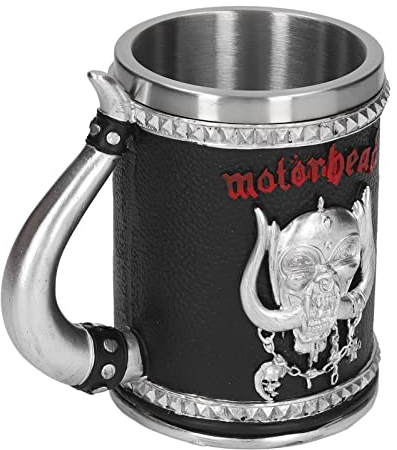 Jarra de Cerveza de Calavera, Jarra de Cerveza Pirata con Revestimiento de Acero Inoxidable de Gran Capacidad para café