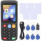 X7 NFC Card Reader,RFID Card Copier Readers Writer Duplicator for IC ID Cards,Smart Card RFID Copier ID IC Reader Writer HD Full Color Screen (5 T5577 Cards 5 T5577 Buckles)