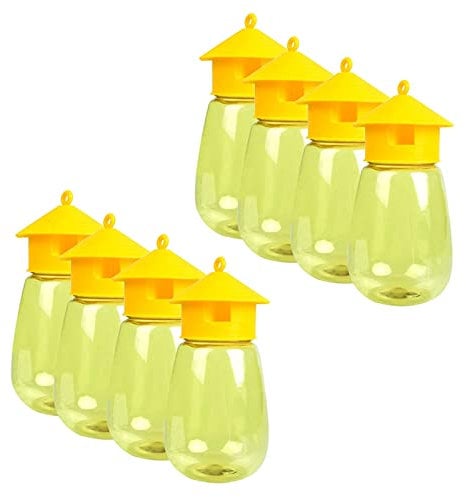 TYREE Paquete de 8 Trampas Reutilizables para Moscas, Trampas para Moscas de la Fruta Fly Catcher Outdoor