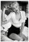 EMIGOS Marilyn Monroe Poster auf Leinwand, Schlafzimmer-Dekor, Sportlandschaft, Büro, Raumdekoration, Geschenk, ungerahmt, 30 x 45 cm