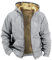 Softshelljacke Herren Wasserdicht Rennrad Jacke Herren Feuerwehr Jacke Men's Jackets Hybridjacke Herren Regenjacke Herren 4xl Regenjacke 146 Männer Jacken Herren Winterjacken(Light Gray,M)