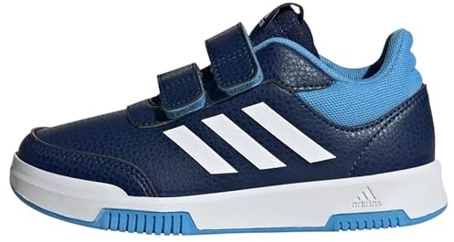 adidas Tensaur Hook And Loop Shoes, Sneaker Unisex - Bambini e Ragazzi, Dark Blue White Blue Burst, 40 EU