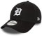 New Era Detroit Tigers Cap Kappe gebogener Schirm verstellbar Strapback Baseball Fanartikel Teamlogo schwarz - One-Size