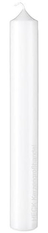 Kopschitz Kerzen Altarkerze Weiß 500 x Ø 40 mm, 1 Stück