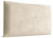 Muralo - Samt Wandkissen Stoff Polster-Paneel für Schlafzimmer Wohnzimmer Bett Wandpolster Bettkopfteil Lendekissen Modern Luxus Gepolstert Magic Velvet (Creme, 50 cm x 30 cm)