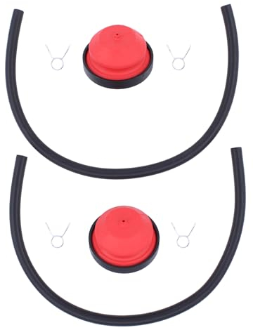 Doo Engy Rasenmäher Primer Pumpe Benzinpumpe Schlauch Klemmen Kraftstoffpumpe Vergaser Primer Birne Ansaugpumpe Primerkolben für MTD für Tecumseh Rasenmähern