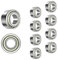 ANGEEK 10 Stück 685 ZZ Kugellager 5 mm x 11 mm x 5 mm,Vorgeschmiert,Doppeldichtung, 685ZZ Rillenkugellager