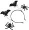 TOYANDONA Stirnband Halloween Haardekoration Spinnen Haarband Halloween Kopfbedeckung Party Kopfbedeckung Halloween Partyzubehör Halloween Spinnennetz Fasciantor Haar Edelsteine