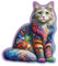 WOODEN.CITY Wooden Jigsaw Puzzles for Adults - 150 Pcs Cat Jigsaw Puzzle 22.4 x 25.5 cm - Animal Jigsaw Puzzles for Adults - Unique Gift for Puzzle Enthusiasts