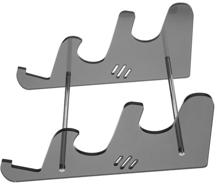 GRADENEVE Mechanical Keyboard Holder 3 Tier Acrylic Keyboard Stand Tilted Keyboard Display for Office