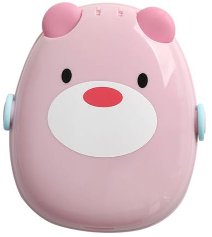 MOBUTOFU 1 Satz Schale Für Nahrungsergänzungsmittel Teller Kleinkind Schüssel Geteilte Teller Kindergeschirr Babygeschirr Kleinkindgerichte Babyschale Kinderschüssel Pp Rosa