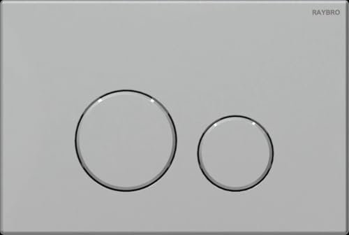 Raybro Betätigungsplatte RAYBRO „Cortado 25“ 24,5 × 16,5 cm in mattchrom