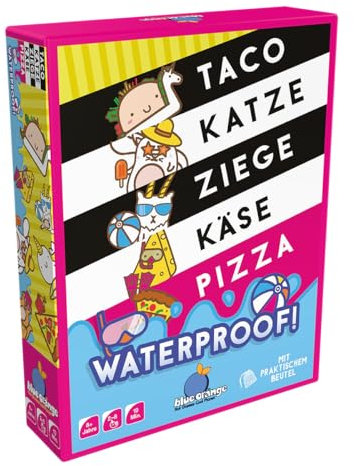 Blue Orange- Taco Katze Ziege Käse Pizza Juego, Multicolor (Asmodee gmbH 30602-DE)