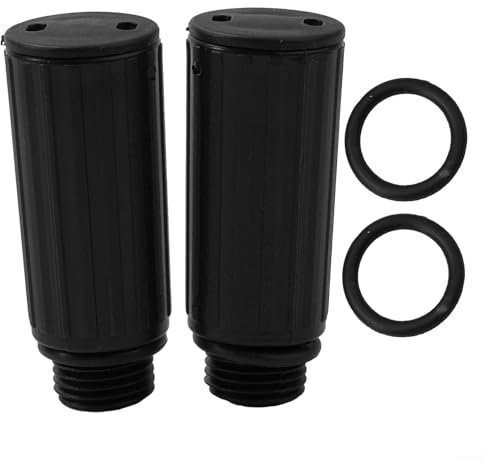 Set di 2 valvole di respirazione per tappo olio, accessori per pompa compressore d'aria con guarnizioni