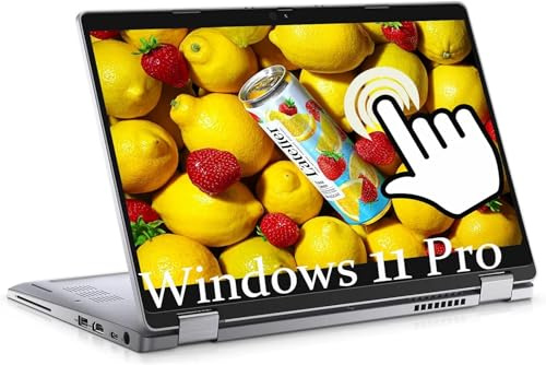 Dell Latitude 5310 2-in-1 TouchScreen per computer portatile, 13,3 FHD (1920 x 1080), Intel Core i7-10610U, RAM 8 GB, SSD 256 GB, tastiera QWERTY, Windows 11 Pro (rinnovato)