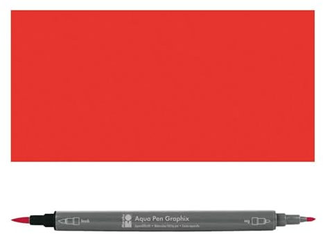 CREATIV DISCOUNT® NEU Marabu Aqua Pen Graphix, Zinnoberrot Hell