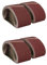 457mm x 75mm Mixed Grit Abrasive Sanding Belts Power File Sander Belt 50 Pack
