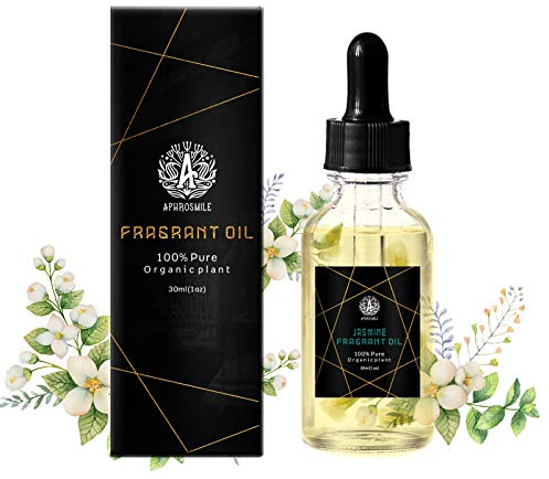 Aphrosmile Jasmin-Duftöl für die Massage, 1 Unze Jasmin-Parfümöl für die Haut, 30 ml Jasmin-Duftöl für den Körper