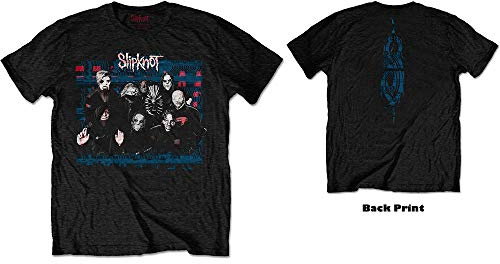 T-Shirt # M Unisex Black # Wanyk Glitch Group