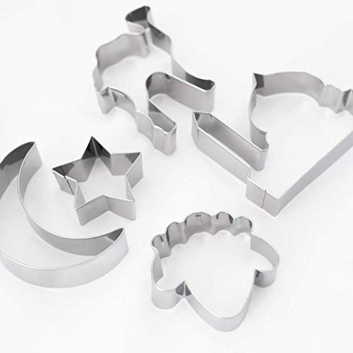 Peacock Supplies - Islamic Shapes Cookie Cutters - 5 Pack