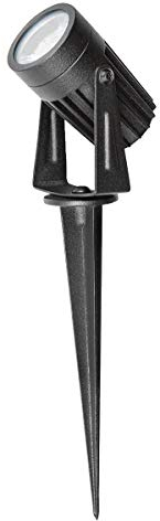LongLife LED Gartenstrahler Erdspießleuchte 3W 3000K IP67 230V 1.8m Kabel mit Stecker