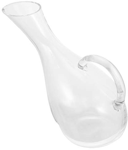 Cabilock 1pièce Carafe à Transparent Avec Bec Verseur Et Poignée Décanteur De Pour Amateurs De
