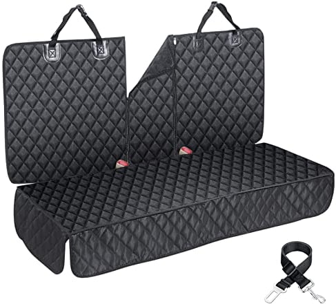 ANOSOSPECIAL Housse Protection Voiture Chien pour Siège Arrière,Imperméable ISOFIX Protège des Rayures Taille Universelle Protection Siege Voiture pour Chien, Animal de Compagnie