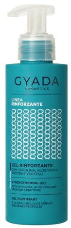 GYADA COSMETICS, Gel Rinforzante con Spirulina e Aloe, Protegge da Umidità e Crespo, per Capelli Luminosi ed Elastici, Previene Rottura e Disidratazione, non Unge, 150 ml