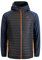 JACK & JONES Veste matelassée légère pour homme, Noir/W Bleu marine, XXL