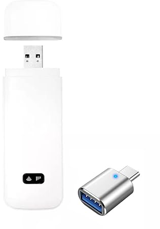 Router 4G sim WiFi USB-c - Router 3G e 4G mobile gratuito, Wi-Fi 150 mbps - Router wireless con connettore USB e adattatore USB C 3.0 da viaggio - Router a lungo raggio per cellulare computer o pc,