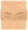 ATOMUS 8pcs Tattoo Practice Skin for Eyebrows Eyeliner 3D Permanent Makeup Silicone Fake Skin Microblading Supplies for Beginners and Experienced Artists
