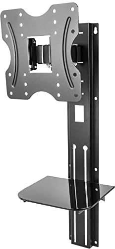 CableMarkt - Support Mural Mobile avec Plateau pour écrans TV de 23'' à 42'' VESA 100 200