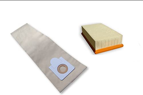 10 bolsas de filtro de polvo fino Kallefornia K332 y 1 filtro de la clase de polvo M adecuado para Kärcher NT 611 Eco TE; K; Mwf bolsas de aspiradora