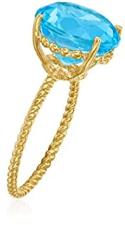 Bellitia Jewelry Damen 925 Silber 18K Vergoldet Eheringe Promise Verlobung Solitär Ring, Synthetisch Grüner Peridot/Lila Amethyst/Rosa Turmalin/Blau Topas Ringe für Frauen Mädchens, AAAAA Zirkonia
