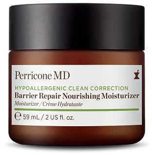 Perricone MD Hypoallergenic Clean Correction Barrier Repair Nourishing Moisturizer 59ml - Ultra-Restorative Hydrating Moisturiser – Firms, Softens Lines & Wrinkles Fragrance-Free- Sensitive Skin