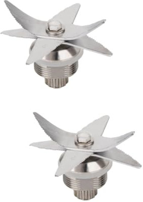 Healeved 2stücke Ersatz-mixerklinge Für Tm Langlebige Edelstahlklinge Kompatibel Mit Smoothie-maschinen Für Gesunde Getränke Einfache Installation Für Optimale Leistung