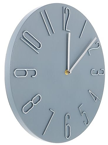 PRETYZOOM Moderne Wanduhr Für Wohnzimmer Leise Batteriebetrieben Minimalistisches Design Stilvolle Dekoration Für Zuhause Und Büro