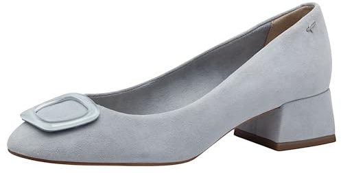 Tamaris Pumps Damen Blockabsatz blau,EU 41