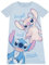 Disney Pijamas Pijama Stitch Niña | Lilo y Stitch Pijamas Niña | Angel Stitch Pijama Verano | Azul 7-8 Años