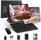 SKYEGG Tablet 10 Pulgadas Android 14 – 20 GB RAM + 128 GB ROM Ampliable a 1TB, WiFi 6 5 GHz, Octa-Core, Widevine L1, GPS, Cámara 8 MP + 5 MP, USB-C – con Teclado, Ratón y Funda – Negro