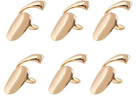 Fingernagelring für Damen, 6 Stück