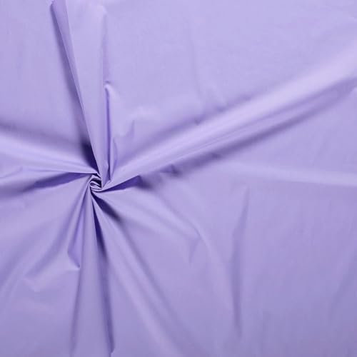 Baumwollstoff uni Popeline - Baumwolle Stoff Meterware - Blusenstoff BW-Batist - Webware, Dekostoff, Vorhangstoff *Ab 50cm, Farbe: 043 Flieder