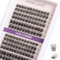 Ocean Pearl Cluster Lashes 144Clusters Individual Eyelashes 10-16mm Eyelash Extensions Natural Lash Clusters Long Lasting D Curl Eyelash Clusters DIY Lash Extensions for Beginners at Home-DM23