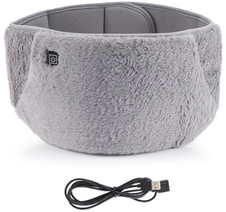 JOFUUM Elektrischer Heizgürtel mit Handwärmer, USB, für Gebärmutter, für Menstruationskrämpfe, Gelenkschmerzen