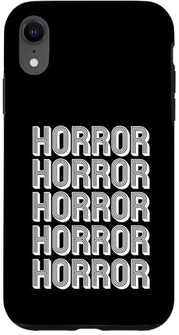 Horror-01 Case for iPhone XR